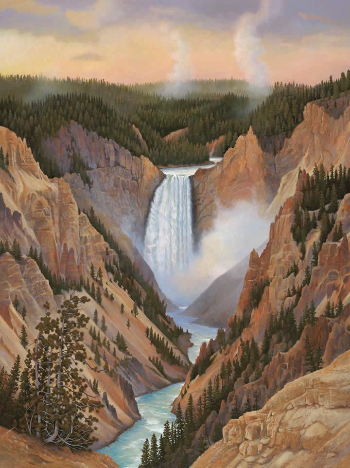 Yellowstone Falls #18