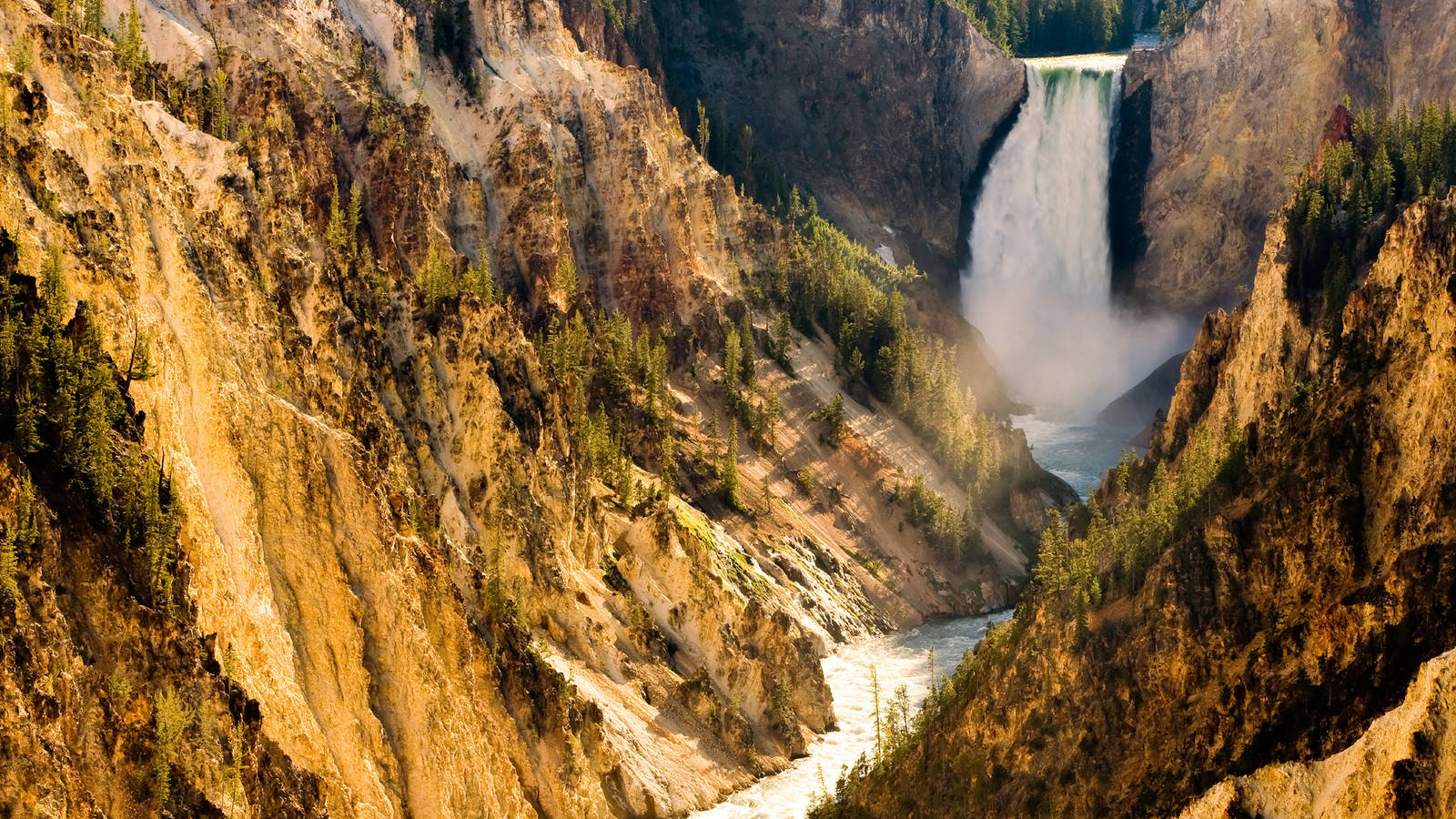 High Resolution Wallpaper | Yellowstone National Park 1600x900 px