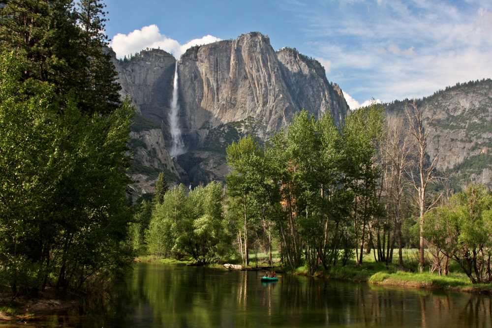 Yosemite Falls Backgrounds, Compatible - PC, Mobile, Gadgets| 1000x667 px