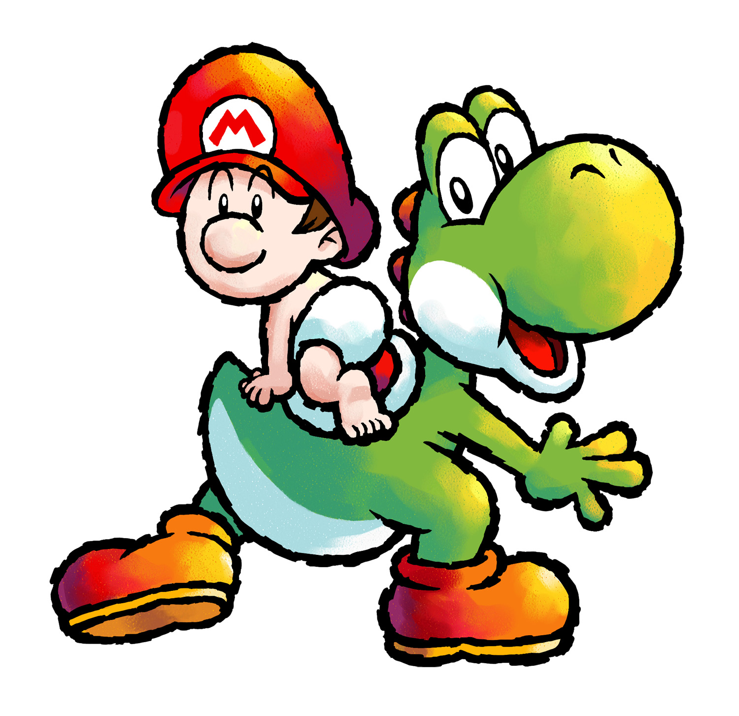 HD Quality Wallpaper | Collection: Video Game, 1500x1453 Yoshi's Island