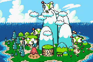 Yoshi's Island Backgrounds on Wallpapers Vista