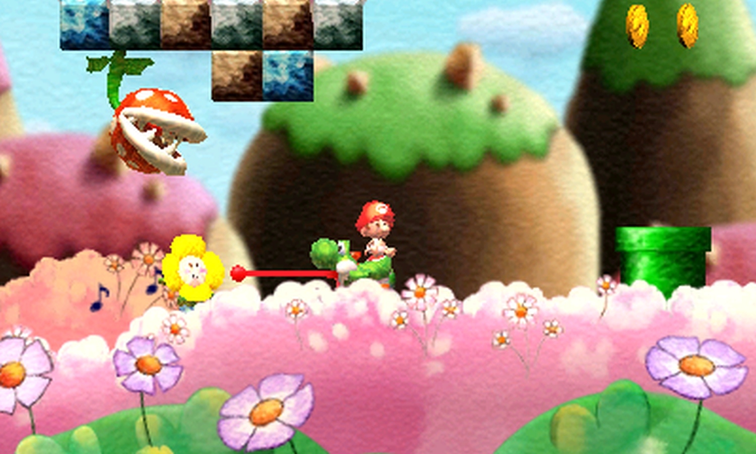 HD Quality Wallpaper | Collection: Video Game, 1500x900 Yoshi's New Island