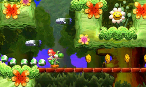 HD Quality Wallpaper | Collection: Video Game, 500x300 Yoshi's New Island