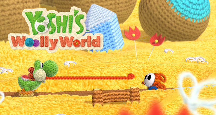 898x480 > Yoshi's Woolly World Wallpapers