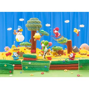 Yoshi's Woolly World Backgrounds on Wallpapers Vista
