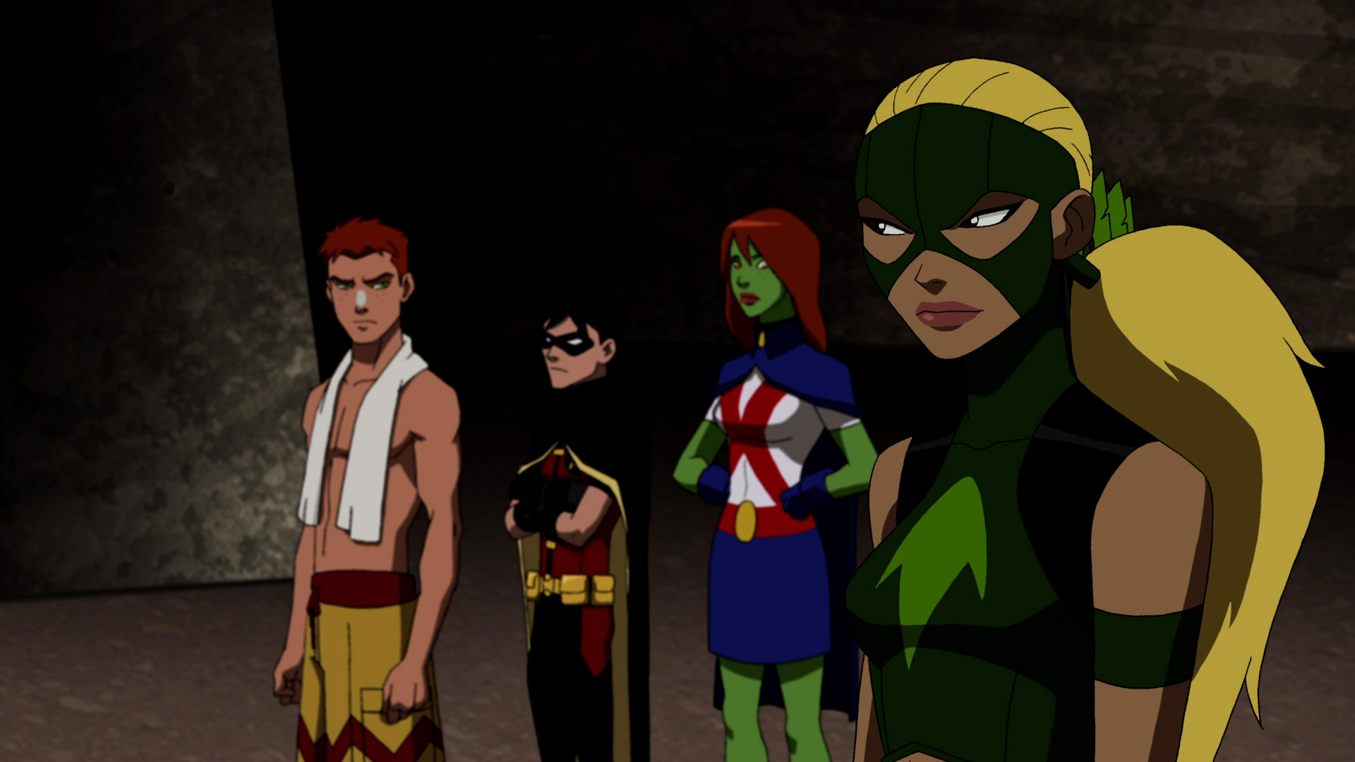 HD Quality Wallpaper | Collection: Cartoon, 1920x1080 Young Justice
