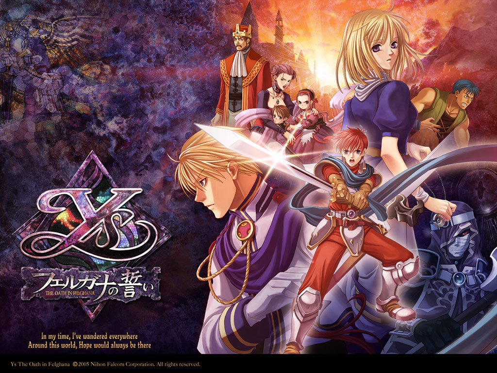 Nice Images Collection: Ys: The Oath In Felghana Desktop Wallpapers