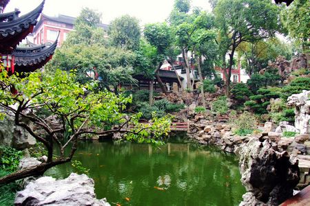 Yuyuan Garden Backgrounds, Compatible - PC, Mobile, Gadgets| 450x300 px