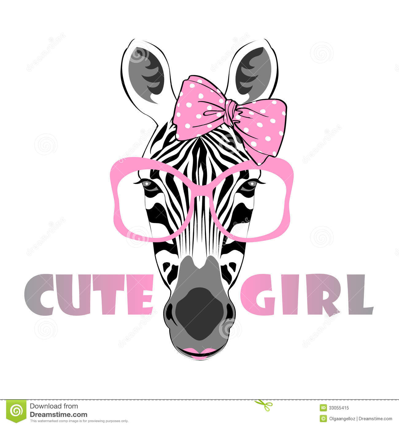 Zebra Girl #29