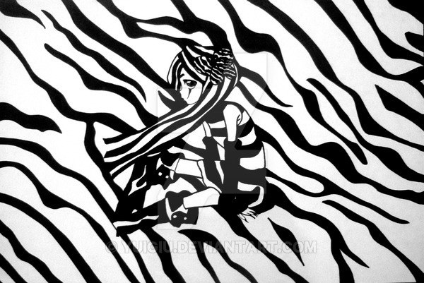 Zebra Girl #5