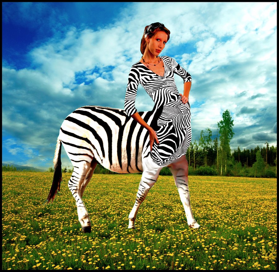 Zebra Girl #16