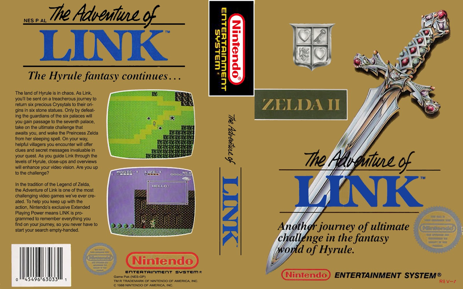 Amazing Zelda II: The Adventure Of Link Pictures & Backgrounds