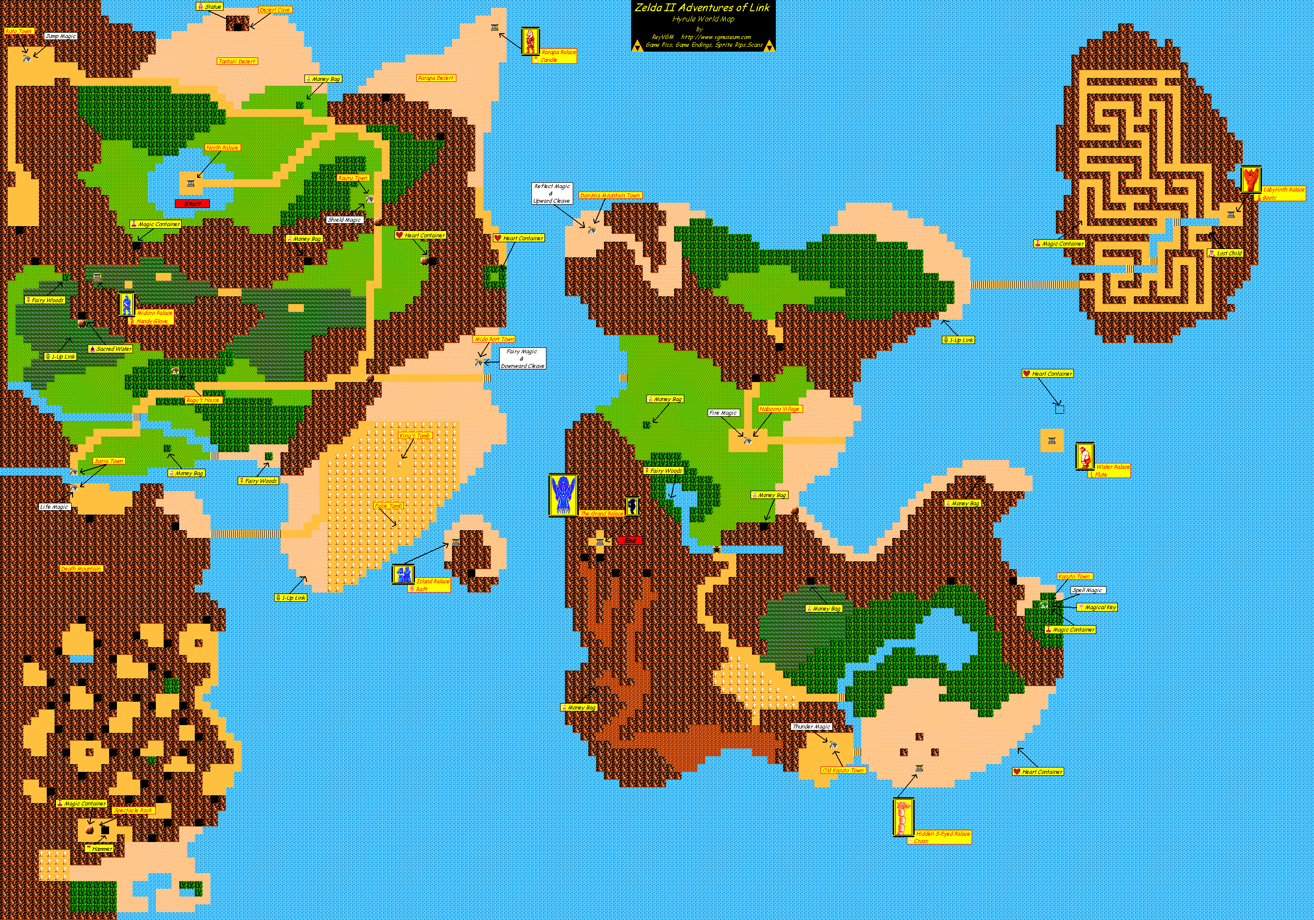 Nice wallpapers Zelda II: The Adventure Of Link 2698x1888px