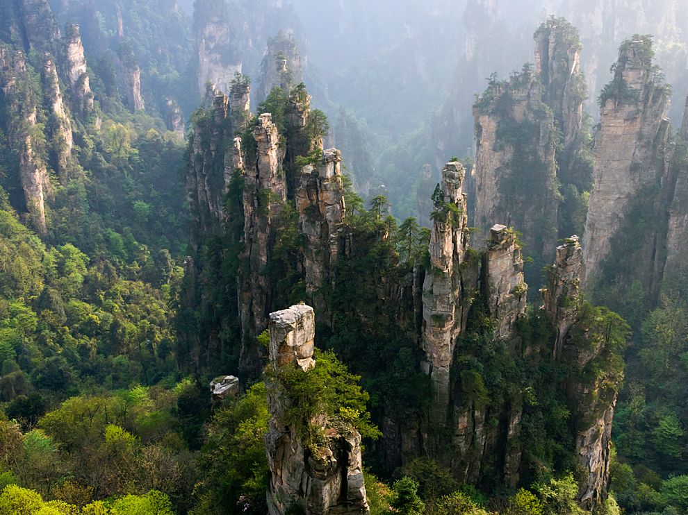 Zhangjiajie National Park High Quality Background on Wallpapers Vista
