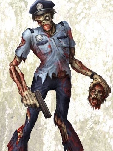379x506 > Zombie Cop Wallpapers
