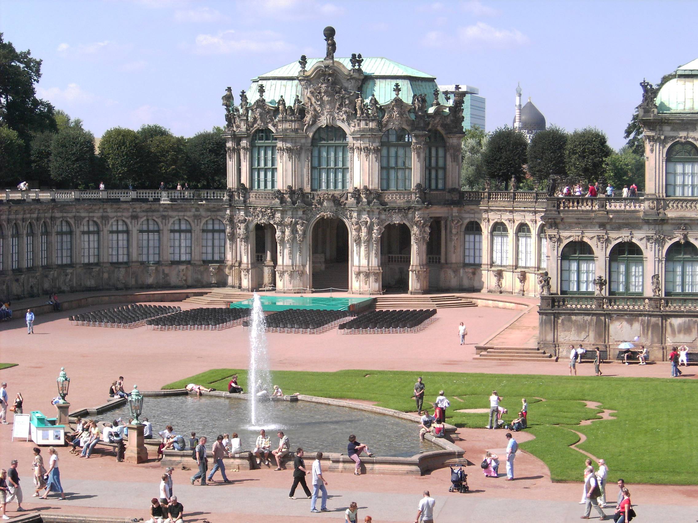 HD Quality Wallpaper | Collection: Man Made, 2272x1704 Zwinger (Dresden)