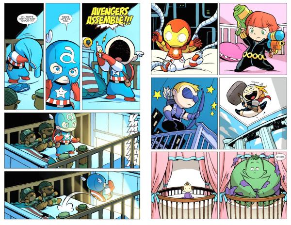 preview Baby Avengers